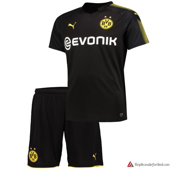 Camiseta Borussia Dortmund Niño Segunda equipación 2017-2018